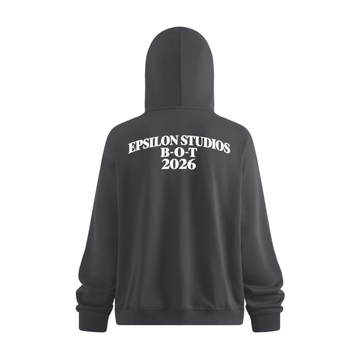 340GSM Men’s Trendy Fleece Zip-Up Windproof Face-Mask Hoodie Dark Grey